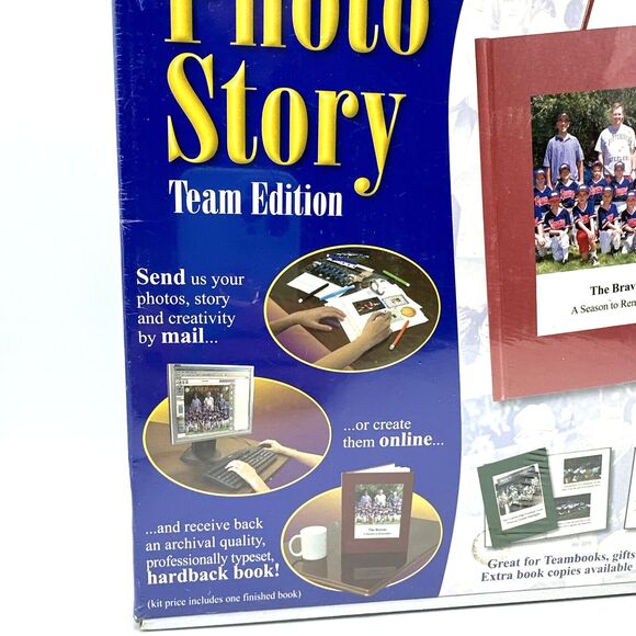 Photo Story Publish Your Memories Book 8.5” x 11" Team Edition Creations by You - Picture 4 of 7